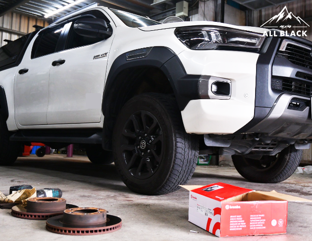 Brembo前碟盤+來令片 HILUX.TACOMA 7