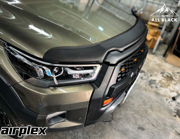 AIRPLEX 擋蟲板 消光黑 HILUX 2021+ 2