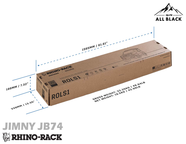 Rhino-Rack Pioneer LT<br/>車頂越野平盤組 Jimny JB74 7