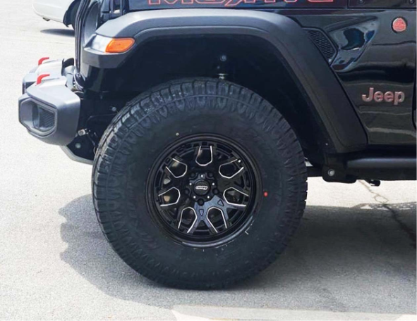 美國 4WP T系列輪框 17x9 (P8126) 8