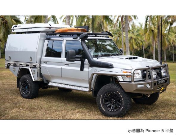 Rhino-Rack Pioneer 6 車頂平盤組 Land Cruiser 79 3