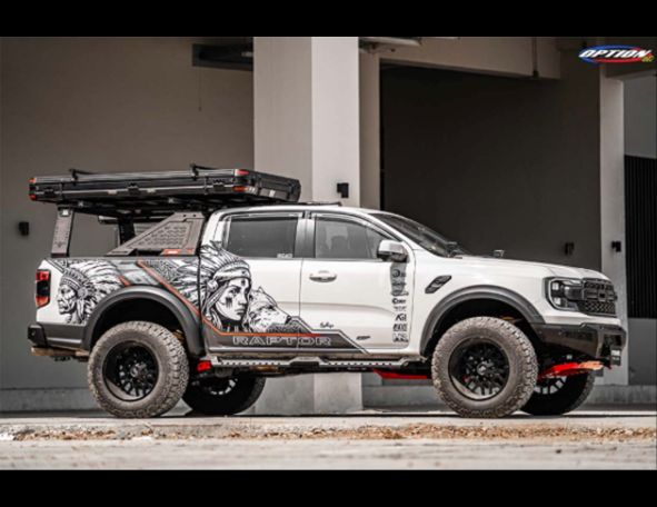 OPTION MATRIX 貨架系統 HILUX / RANGER T9 / RAPTOR 8