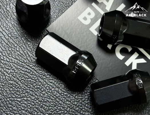 台製黑色輪框螺母 17頭 M12-1.5 TOYOTA車系 改裝框用 24顆 4