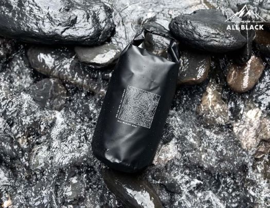 ALL BLACK 戶外防水包 10L 3