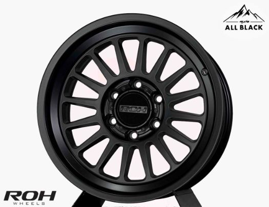 澳洲 ROH 輪框 APOLLO 17x9 黑色 1