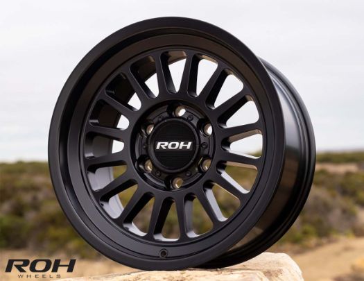 澳洲 ROH 輪框 APOLLO 17x9 黑色 2