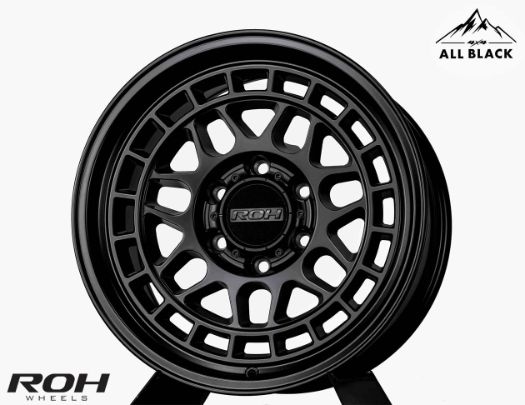 澳洲 ROH 輪框 LOTUS 17x9 黑色 1