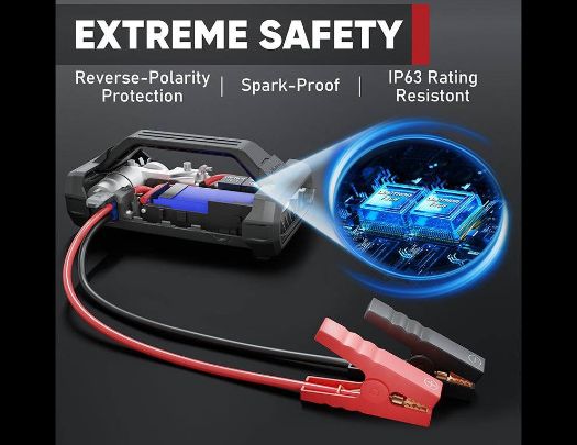 Lokithor 磷酸鐵鋰 4in1 汽車救援電霸 5