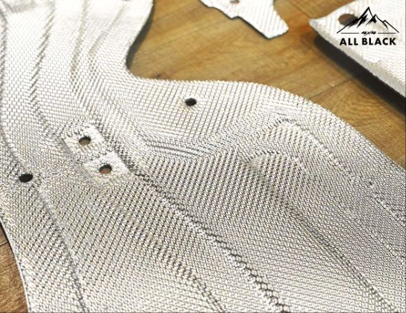 三菱 JSPACE 高效能 PET 防火隔熱墊 五件套 (座墊組三片+排氣管觸媒段二片) 3