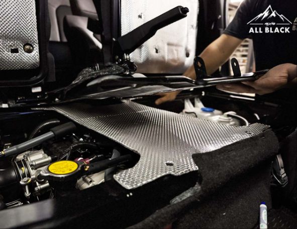 三菱 JSPACE 高效能 PET 防火隔熱墊 五件套 (座墊組三片+排氣管觸媒段二片) 7