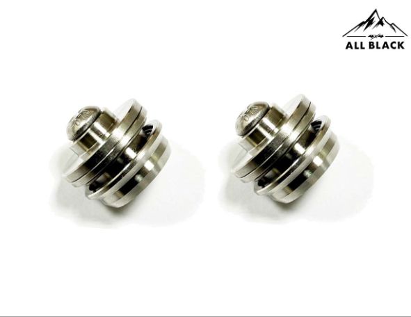 ALL BLACK 全不鏽鋼車牌快拆螺絲【汽車用】 10