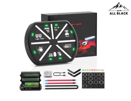 八路無線控制器 方形面板 / 圓形面板 3