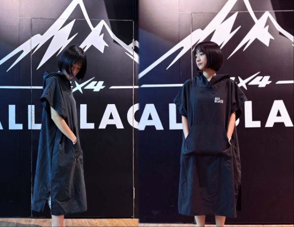 ALL BLACK 毛巾衣 2