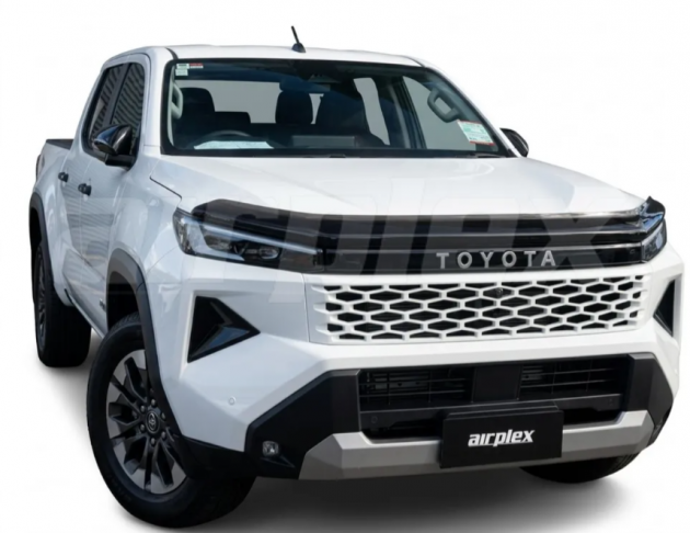 NEW HILUX 26+ AIRPLEX 擋蟲板 消光黑