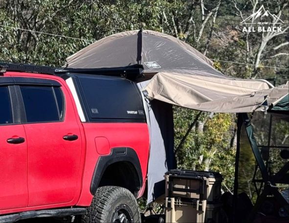 二手 Rhino-Rack DOME 1300 圓頂車邊帳+專用邊布2片