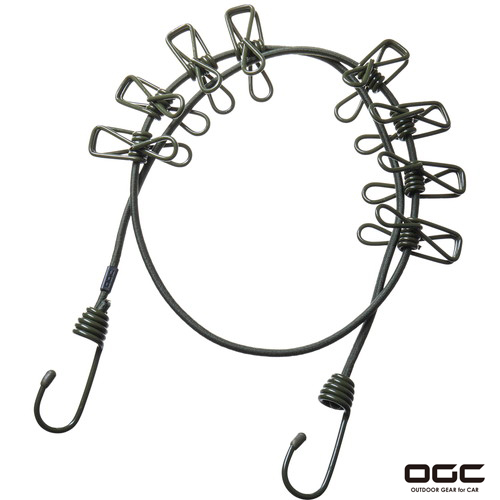 OGC 彈力繩-彈簧夾8603 3