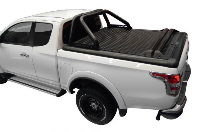 【特惠中】UPSTONE STAINLESS黑色防滾架 HILUX 2005-15 / AMAROK 2