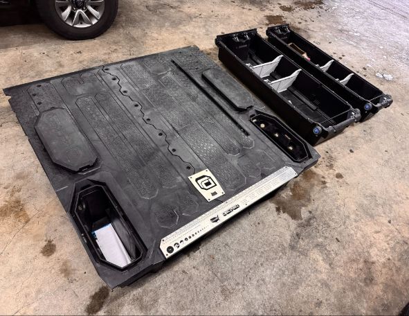 二手 DECKED 雙格抽屜 TACOMA  5’1＂ 2019+ 2